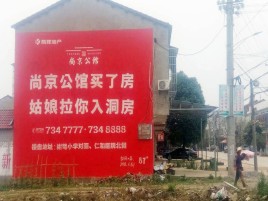衡南墙体广告在乡镇、农村市场的媒体优势
