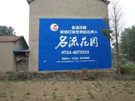 衡南墙体广告在乡镇、农村市场的媒体优势