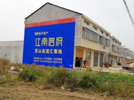 衡南农村墙体广告在不同形式上面展现的不同特色