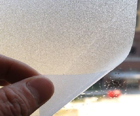 衡南玻璃门外面粘广告用什么材料好？